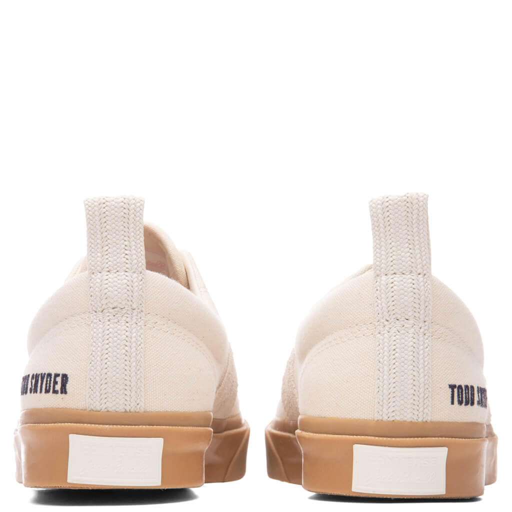 Converse x Todd Snyder Jack Purcell Ox - Egret/Gum