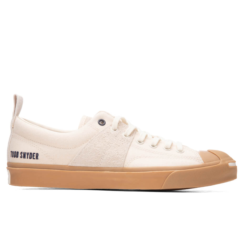 Converse x Todd Snyder Jack Purcell Ox - Egret/Gum