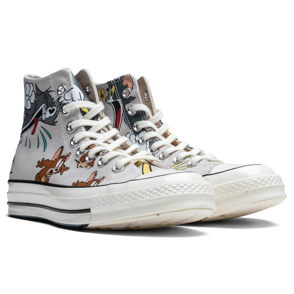 Converse x Tom and Jerry Chuck 70 Hi - Grey/Egret