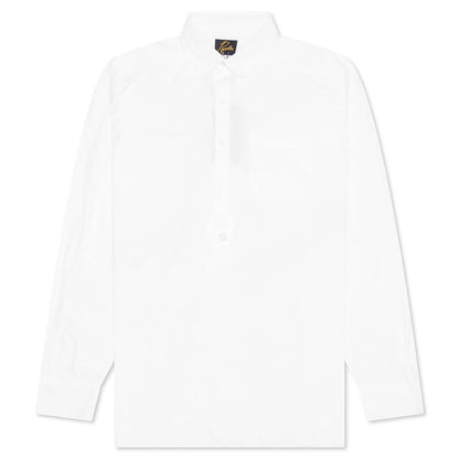 Double Round Collar Shirt - Off White