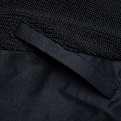 Cotton Chino Mix Pullover - Black/Navy/Dark Khaki