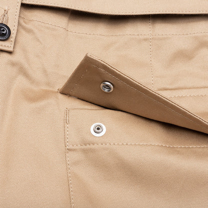 Cotton Chino Pants - Beige