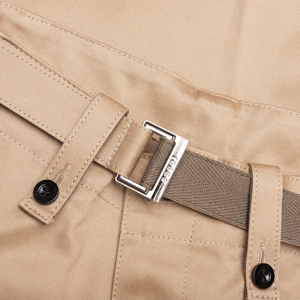 Cotton Chino Pants - Beige