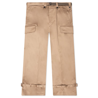 Cotton Chino Pants - Beige