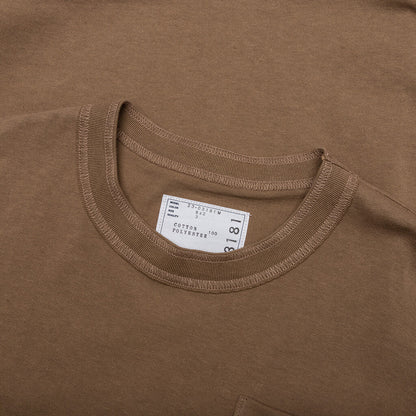 Cotton Jersey T-Shirt - Beige
