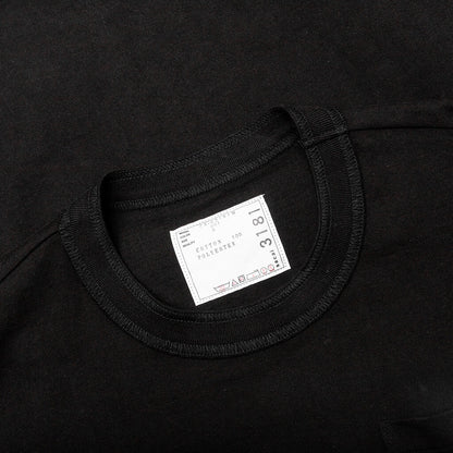 Cotton Jersey T-Shirt - Black