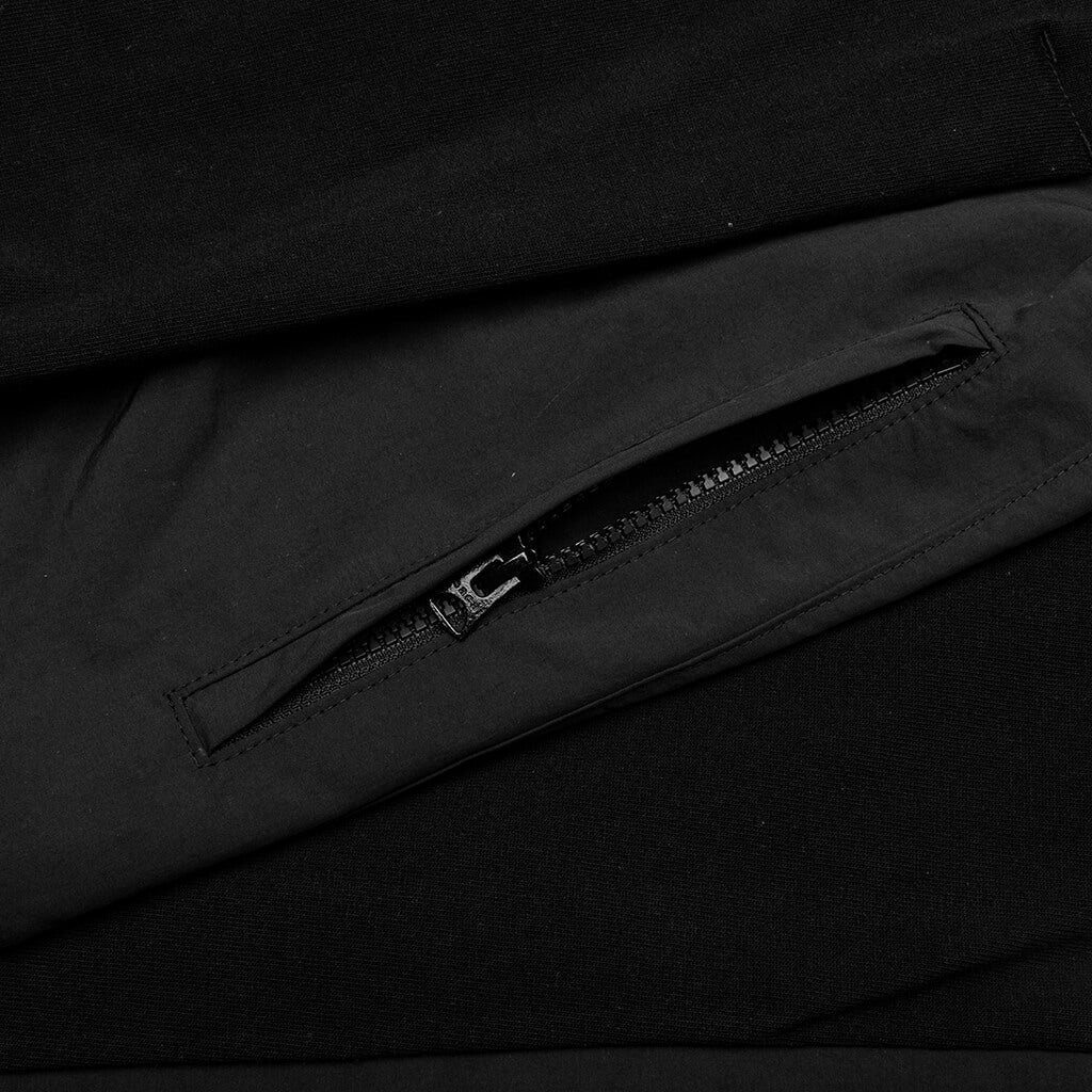 Cotton Jersey T-Shirt - Black