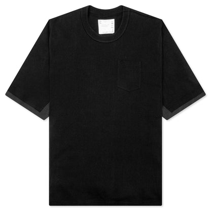 Cotton Jersey T-Shirt - Black