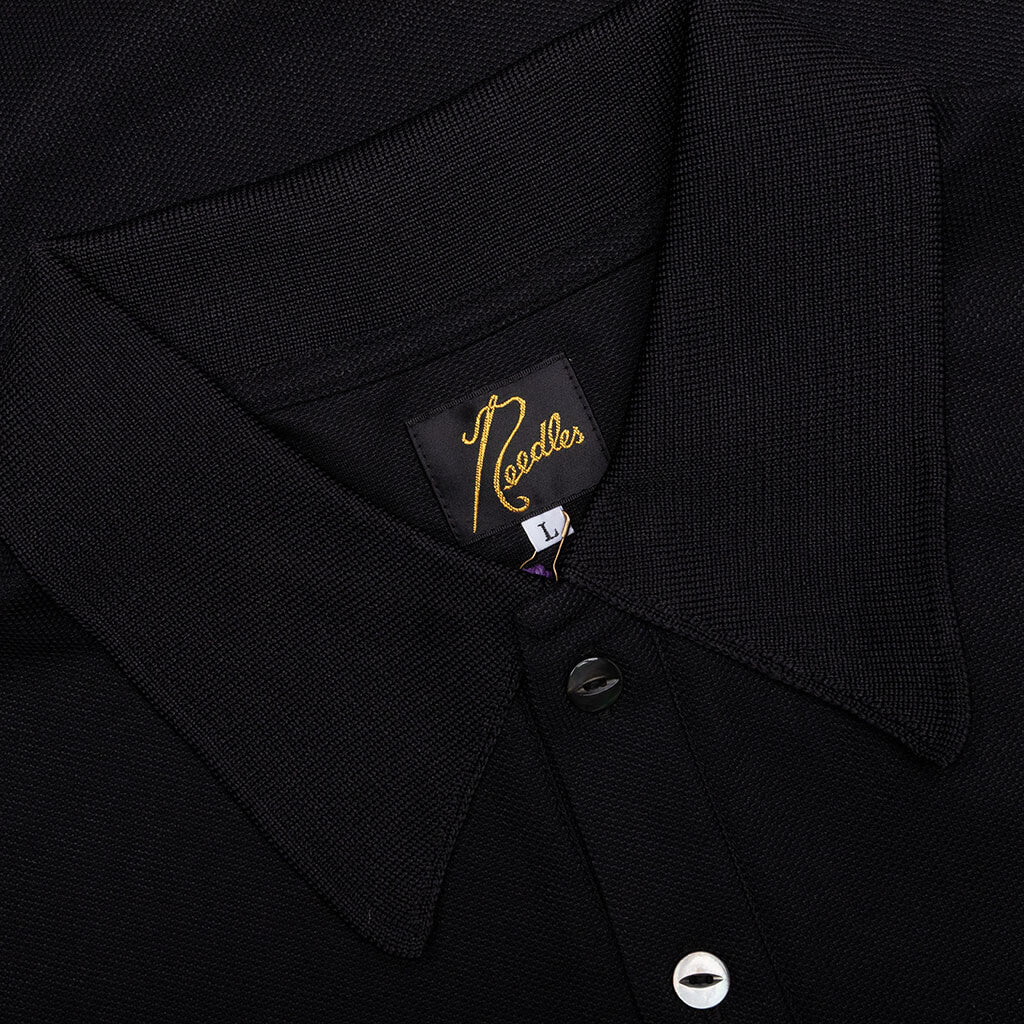 S/S Polo Shirt - Black