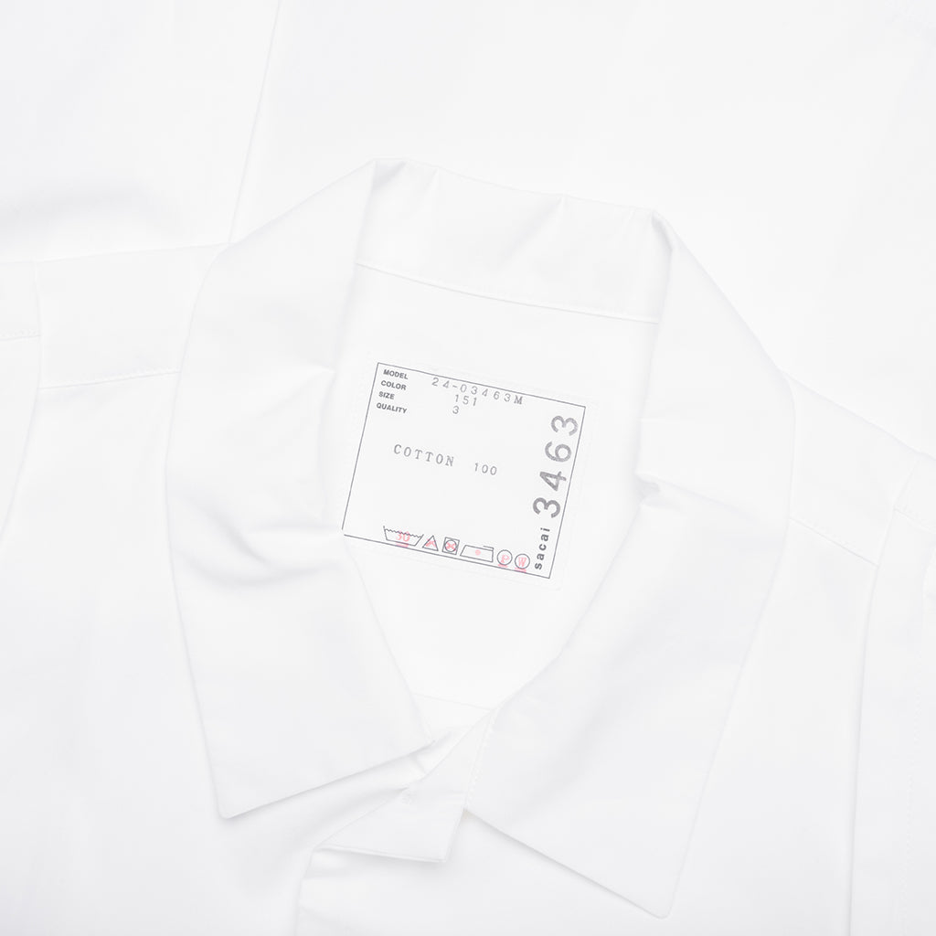 Cotton Poplin Shirt - Off White