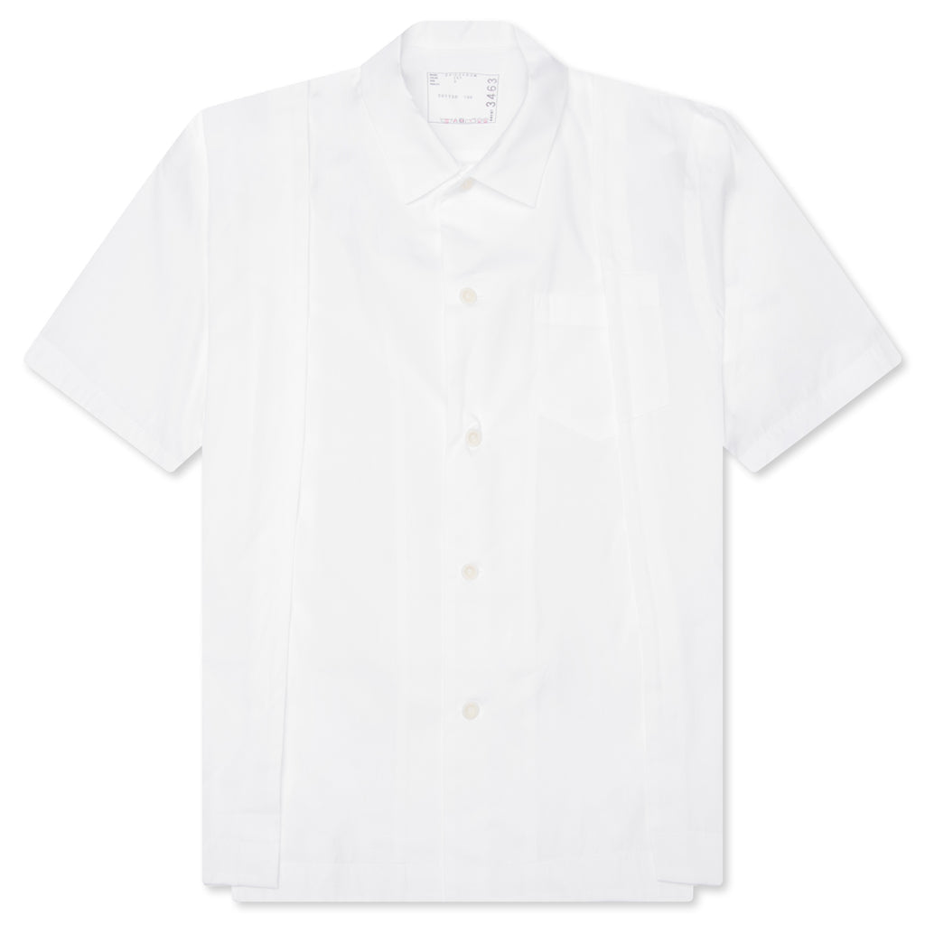 Cotton Poplin Shirt - Off White