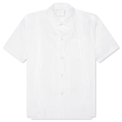 Cotton Poplin Shirt - Off White