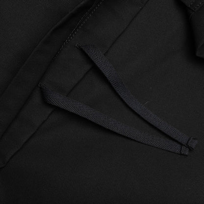 Cotton Twill Pants - Black