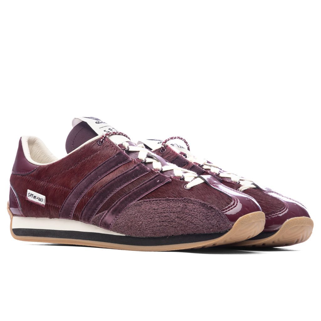 Adidas Originals x Song For The Mute Country OG - Maroon/Core Black/Core White