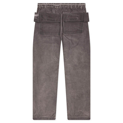Creatch Wide Cargo Drawstring Pants - Dust