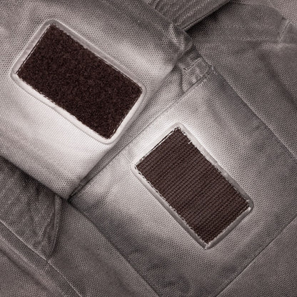 Creatch Wide Cargo Drawstring Pants - Dust