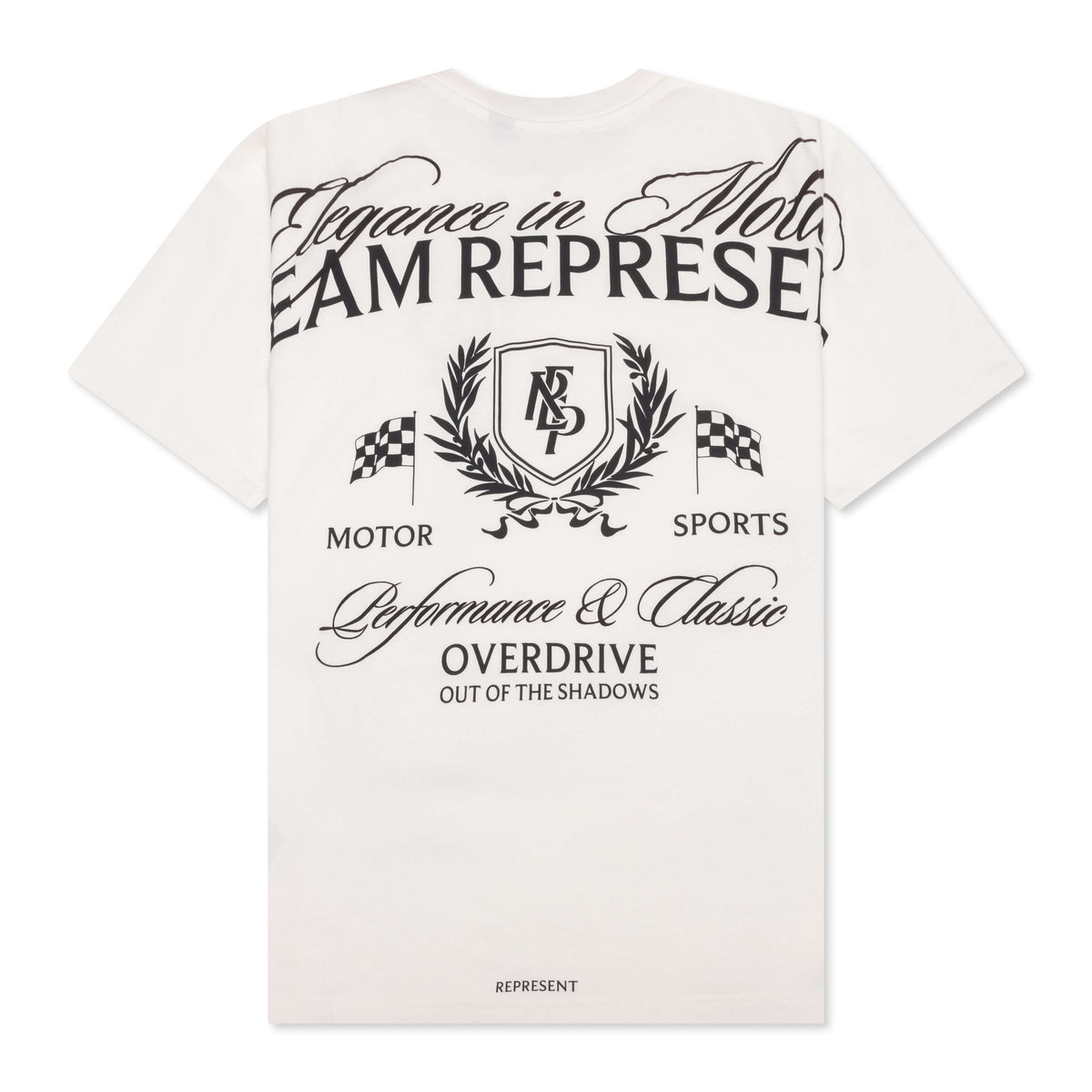 Crest T-Shirt - Flat White