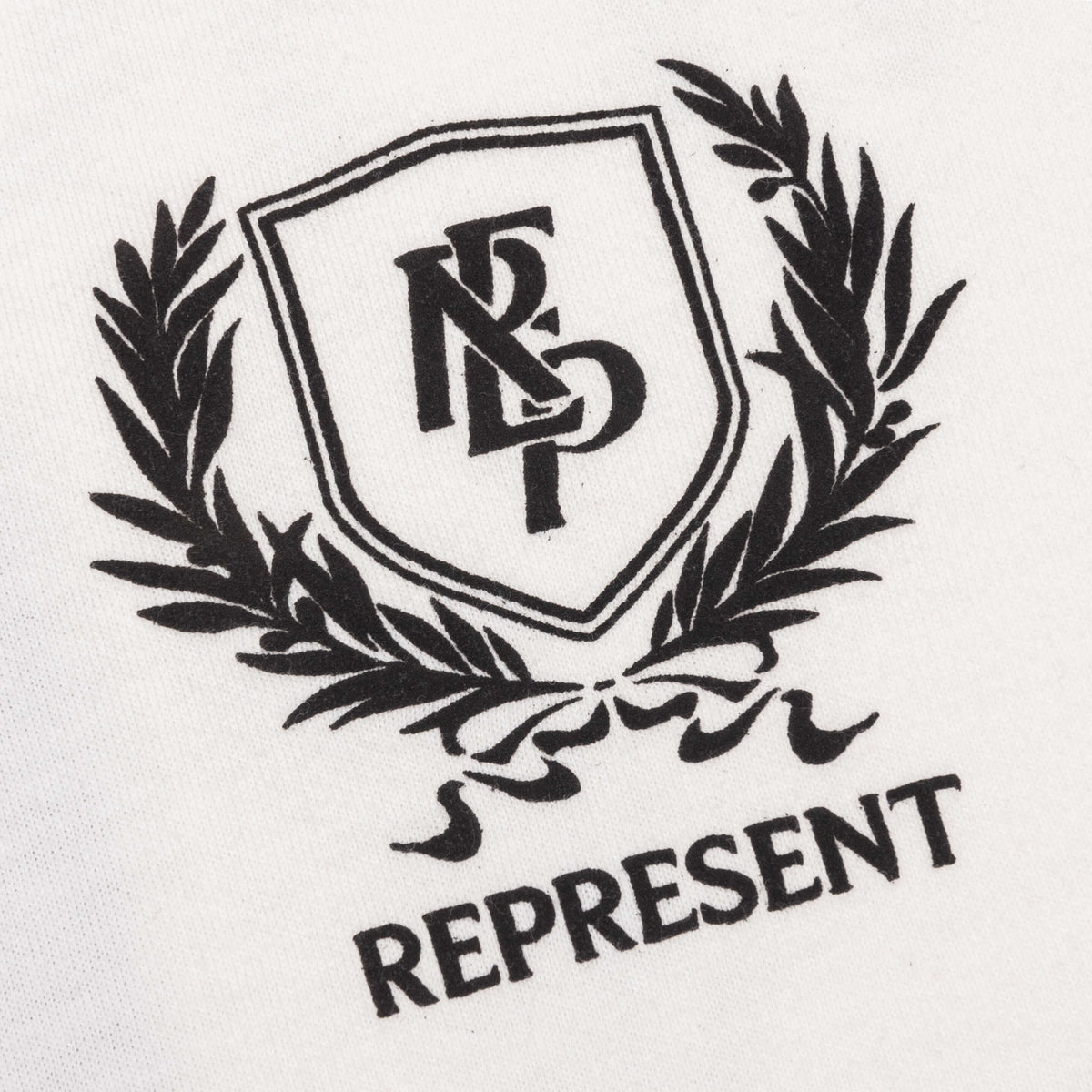 Crest T-Shirt - Flat White
