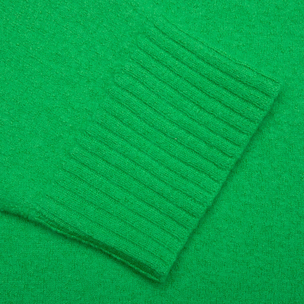 Crewneck Long Sleeve Jumper - Girl Scout Green