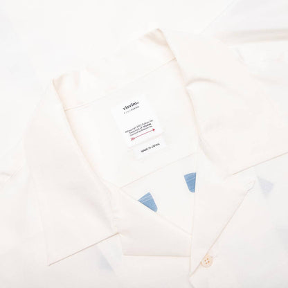 Crosby S/S Silk Shirt - White