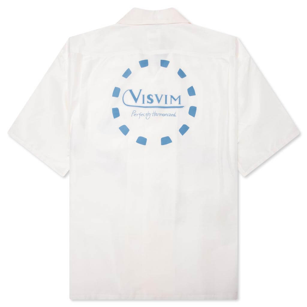 Crosby S/S Silk Shirt - White