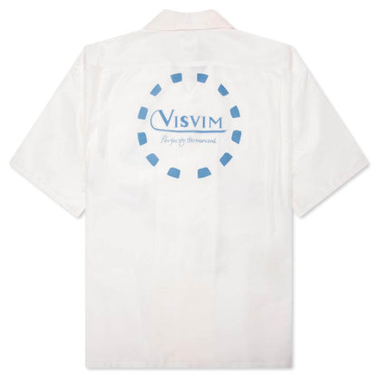 Crosby S/S Silk Shirt - White