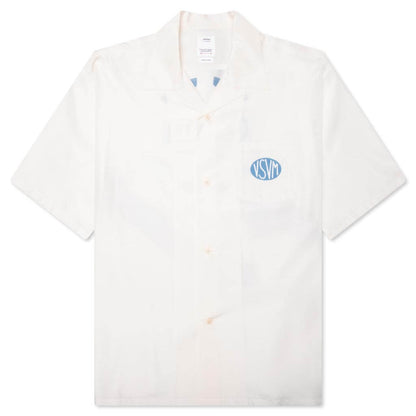 Crosby S/S Silk Shirt - White