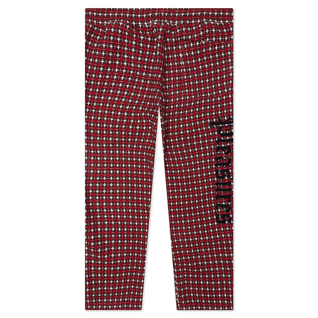 Cross Easy Pants - Red