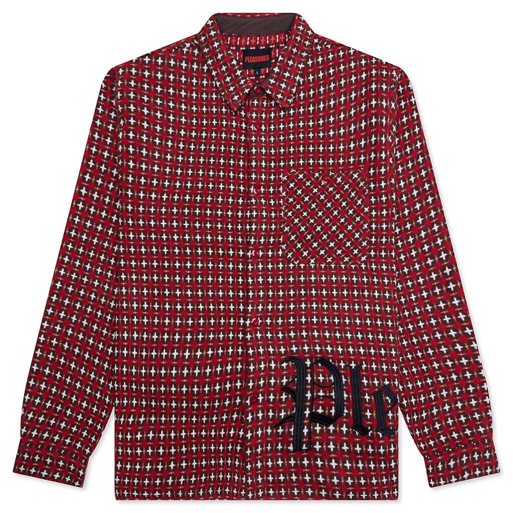 Cross Work Shirt - Red