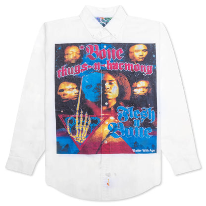 Crossroads Button Down - White
