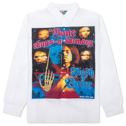 Crossroads Button Down - White