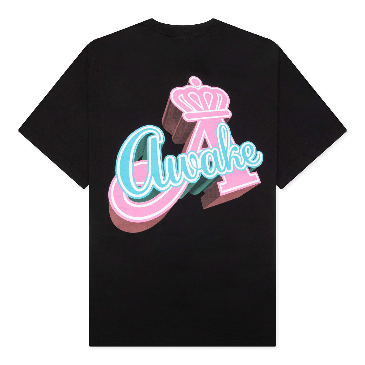 Crown A Tee - Black