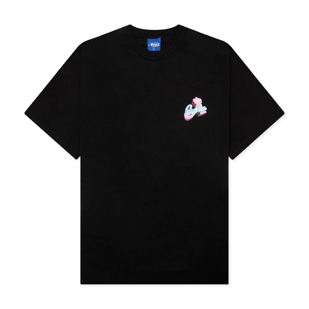 Crown A Tee - Black