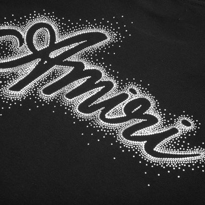 Crystal Burst Ma Swirl O/S Tee - Black