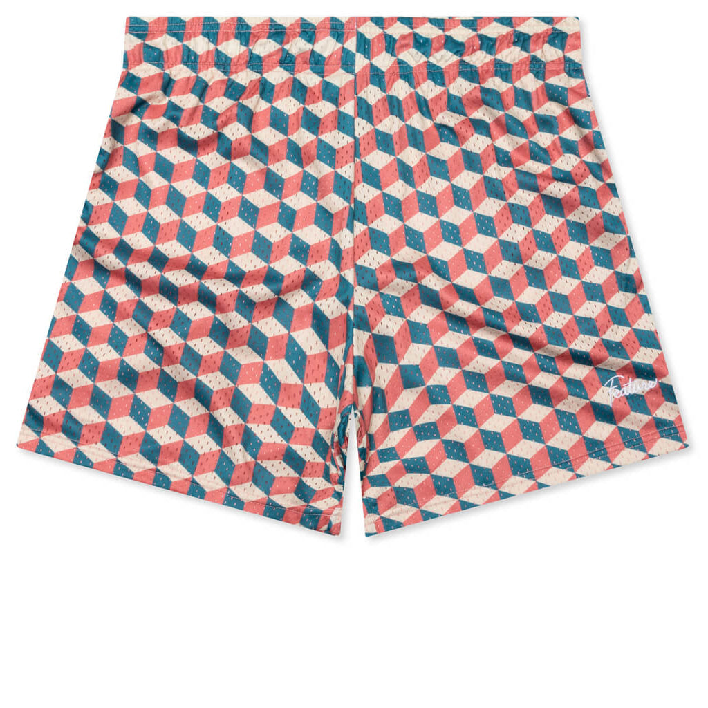 Cubert West Mesh Shorts - Coral