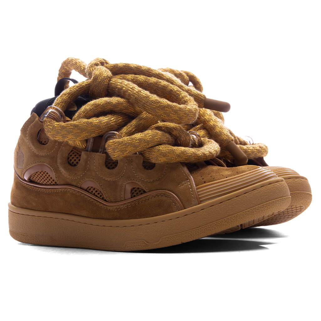 Curb Sneakers - Camel/Black