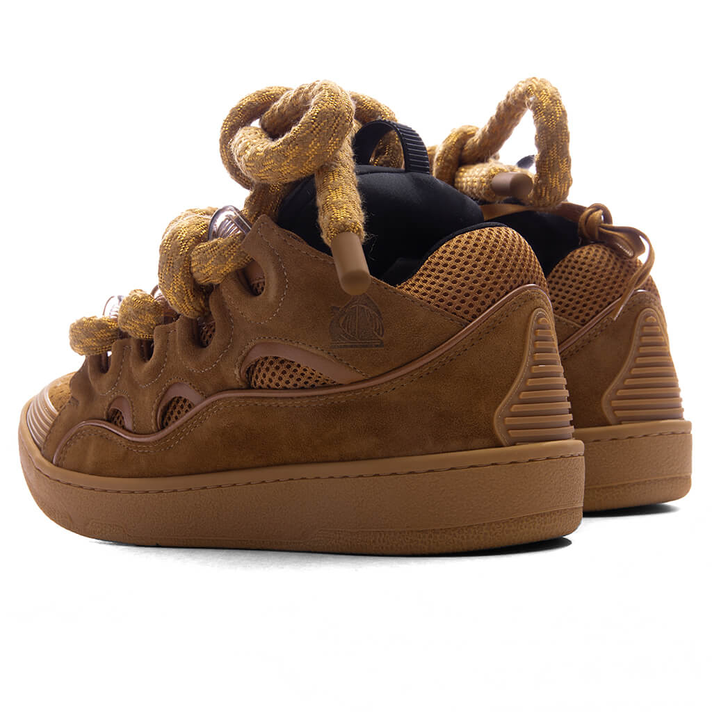 Curb Sneakers - Camel/Black