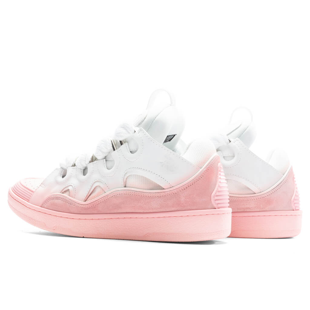 Curb Sneakers - Pink/White