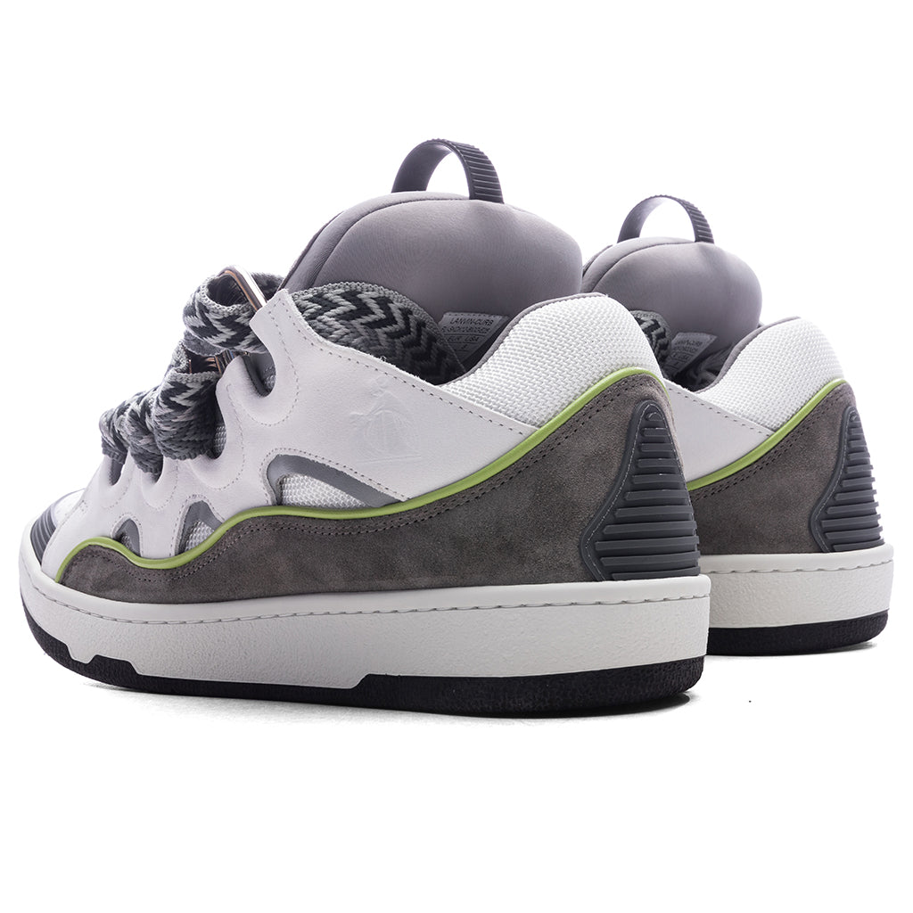 Curb Sneakers - White/Grey