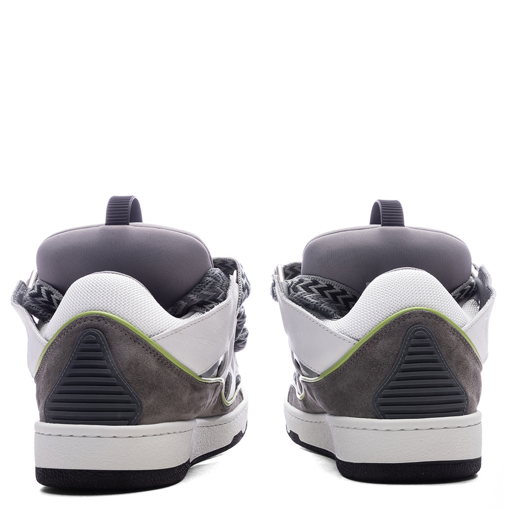 Curb Sneakers - White/Grey