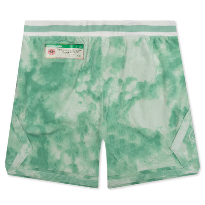 Jordan x J Balvin Shorts - Jade Aura/Enamel Green