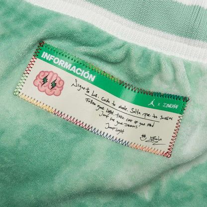 Jordan x J Balvin Shorts - Jade Aura/Enamel Green