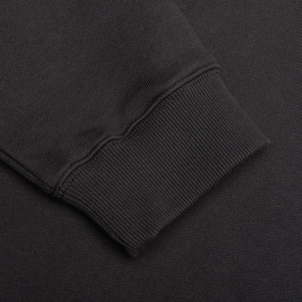 Debossed Crewneck - Black