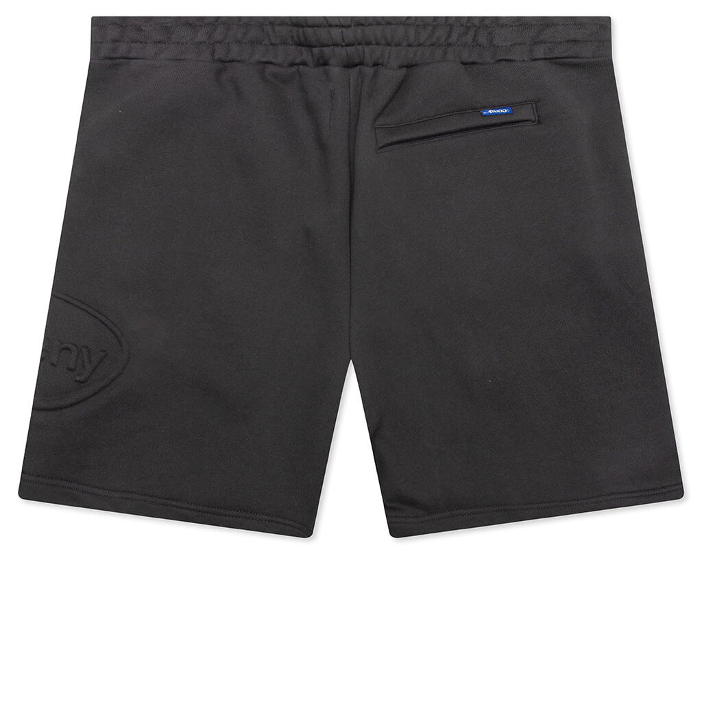 Debossed Sweatshorts - Black