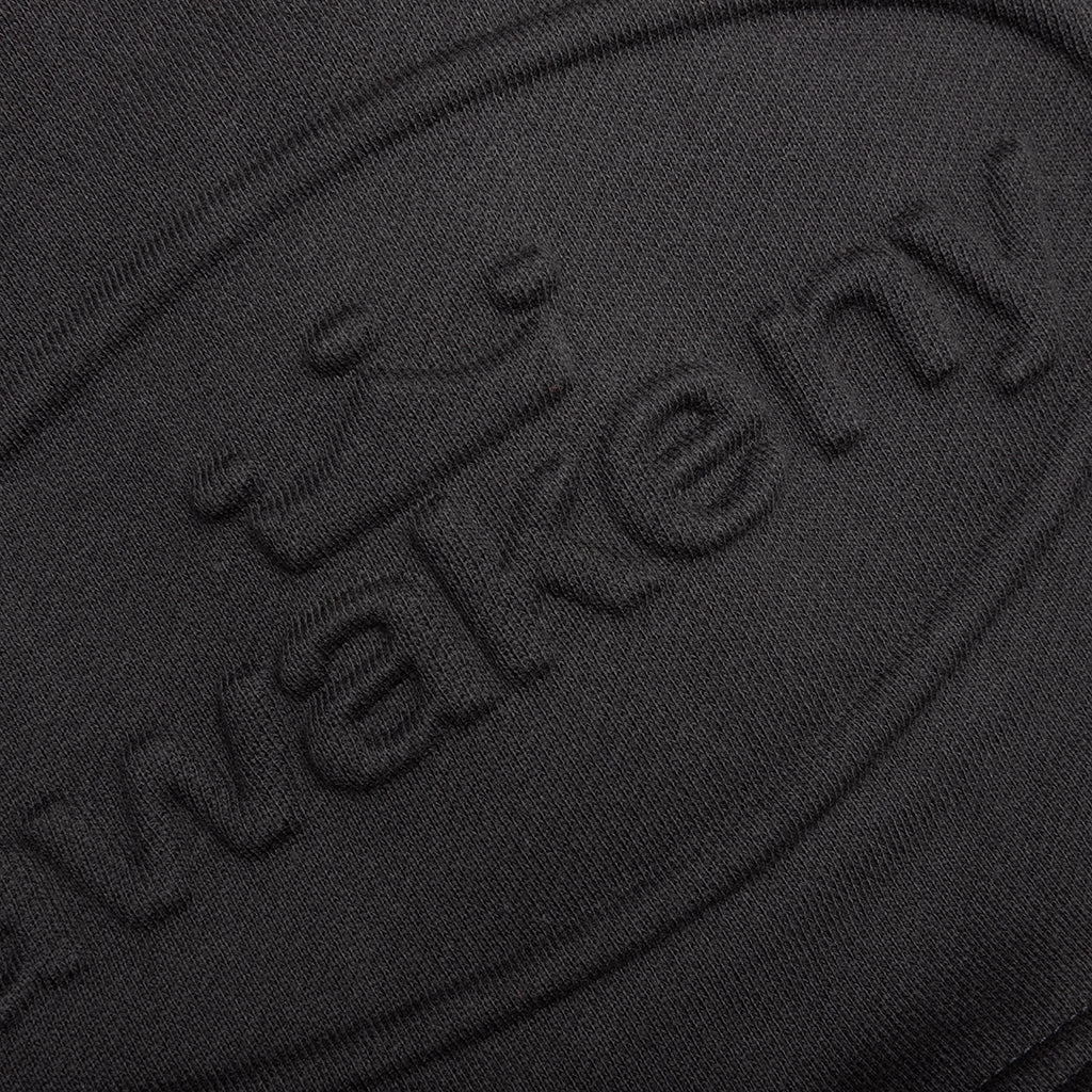 Debossed Sweatshorts - Black