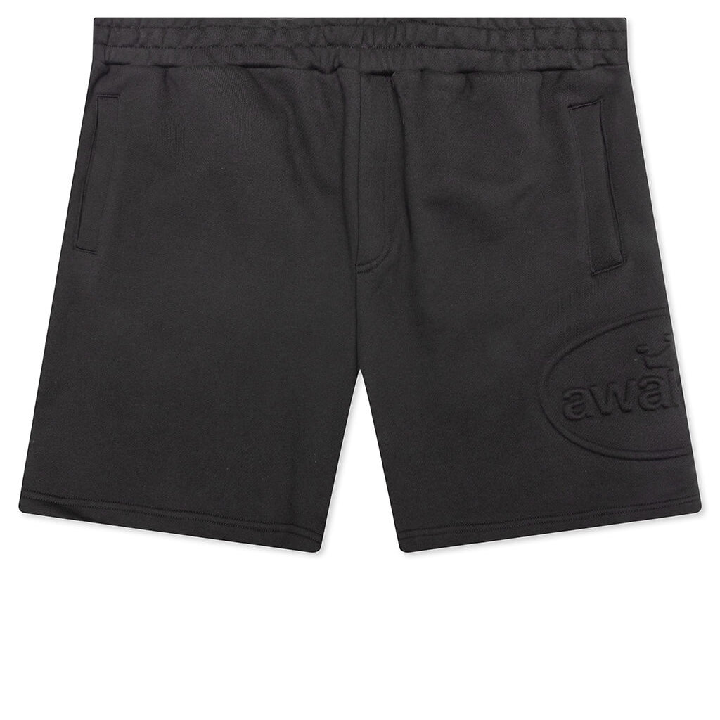 Debossed Sweatshorts - Black