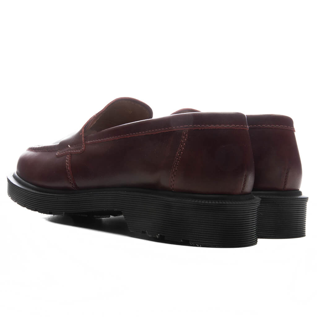 Delapre Penny Loafer - Burgundy