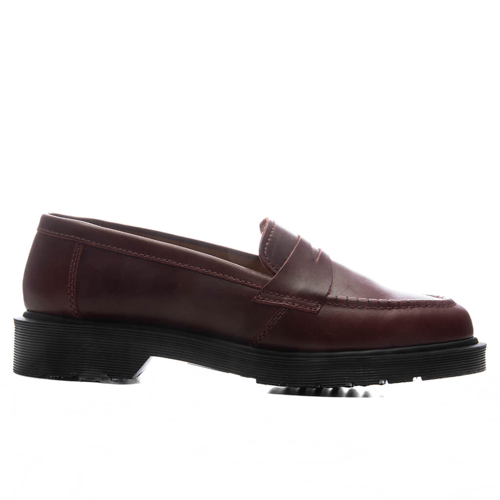 Delapre Penny Loafer - Burgundy