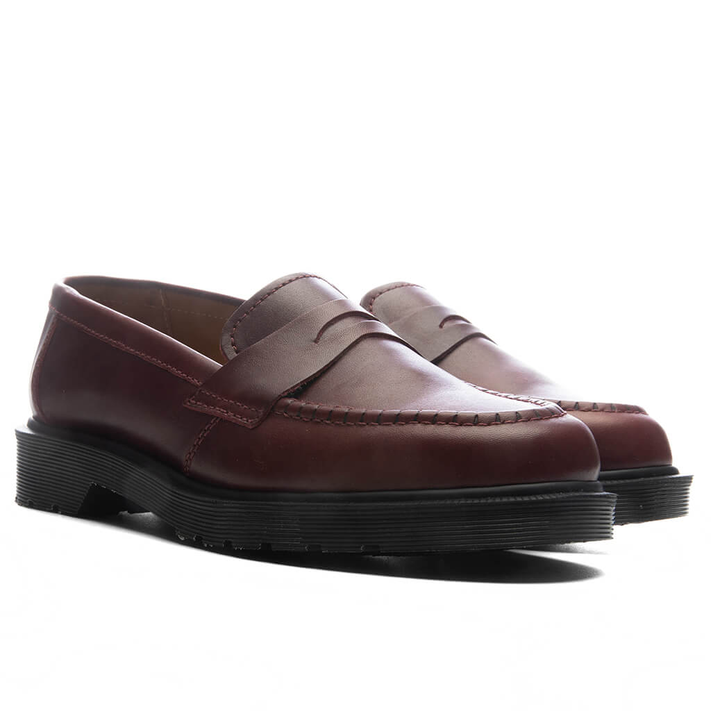 Delapre Penny Loafer - Burgundy