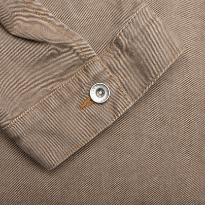 Denim Hoodie - Beige